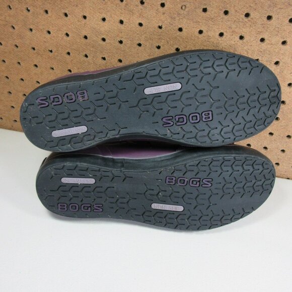 BOGS womens purple Mattie Dots insulated Waterproof WP snow rain boots 11 M - Picture 11 of 12